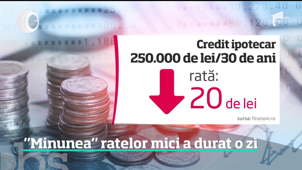 Noul indice, care &icirc;nlocuieşte Robor şi care influenţează &icirc;mprumuturile &icirc;n lei, aduce rate cu c&acirc;teva zeci de lei mai mici şi nu cu sute