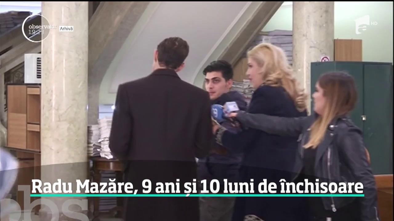 Radu Mazăre a fost condamnat la nouă ani și zece luni de &icirc;nchisoare