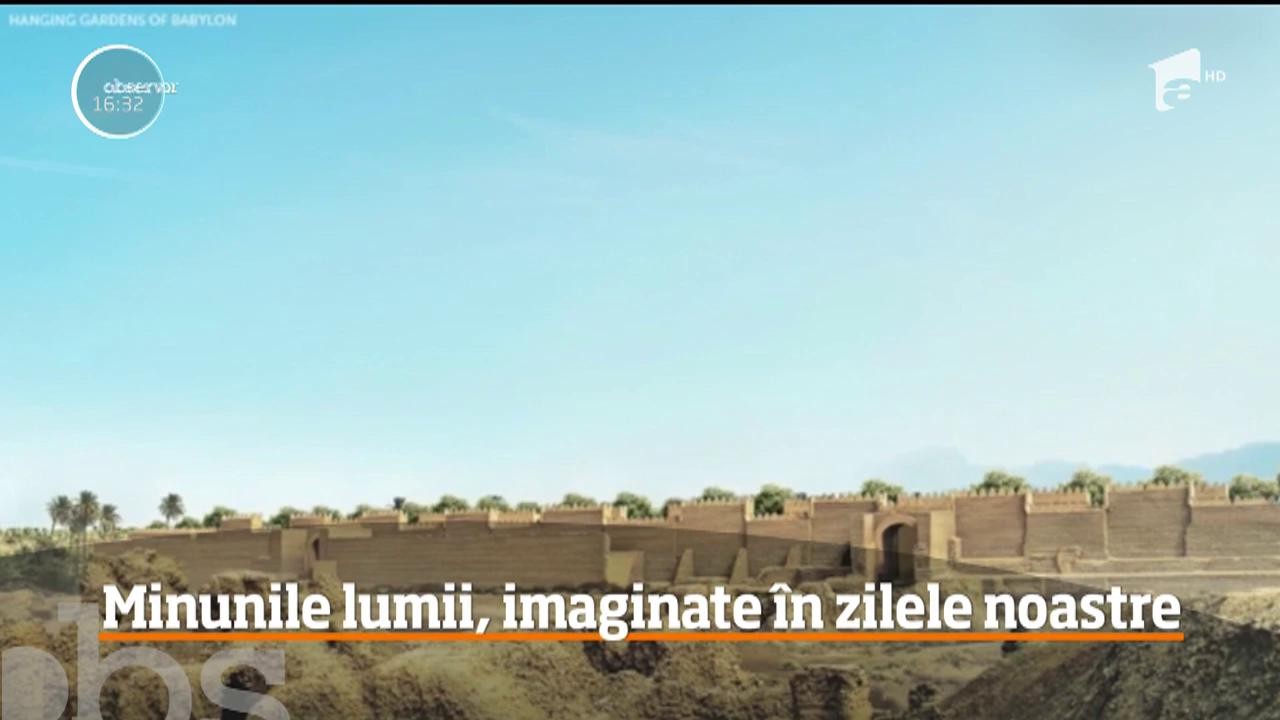 Minunile lumii, imaginate &icirc;n zilele noastre