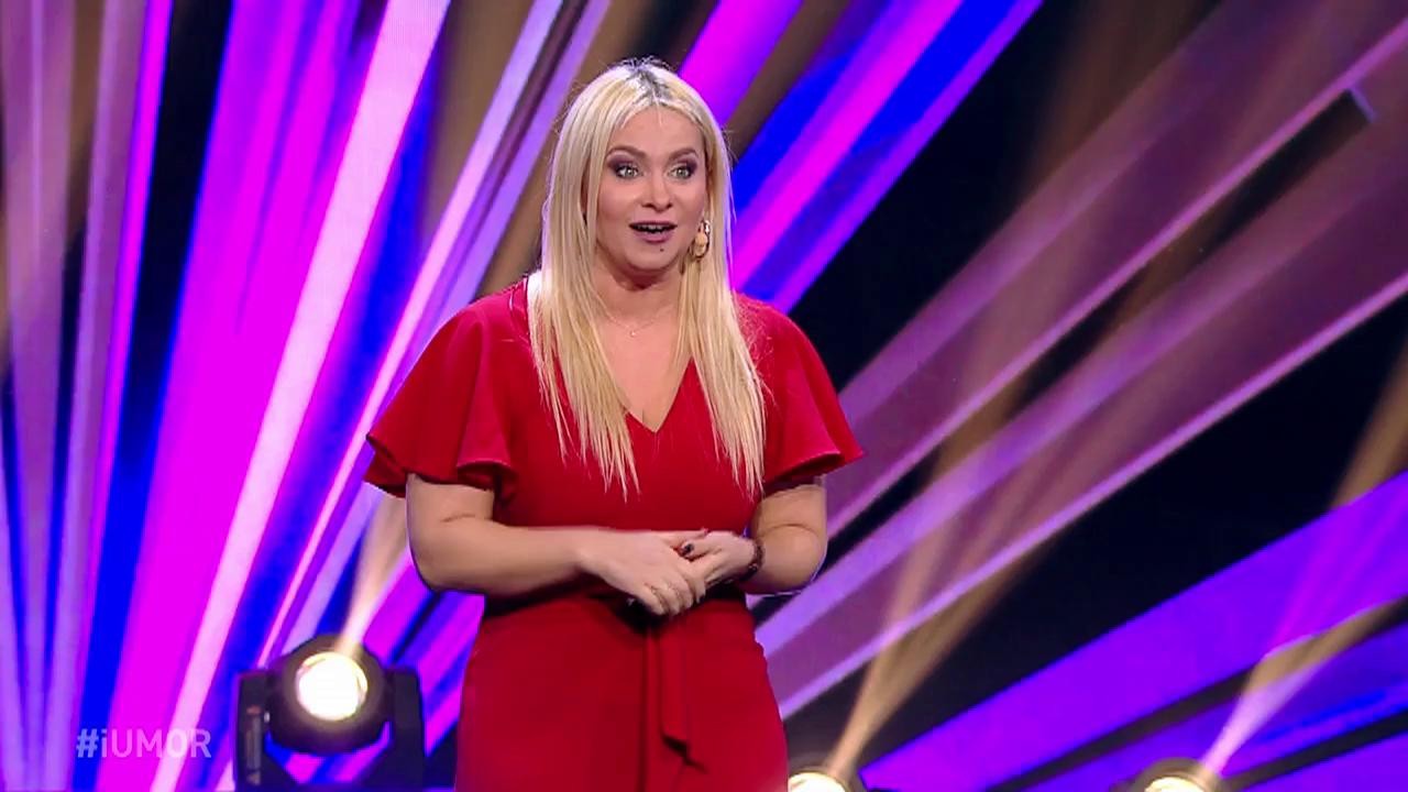 Paula Chirilă îi ia la "roast" pe cei trei jurați iUmor: Mihai, te-am văzut de multe ori la teatru, niciodată pe scenă!