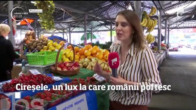 Cireșele, un lux la care rom&acirc;nii poftesc