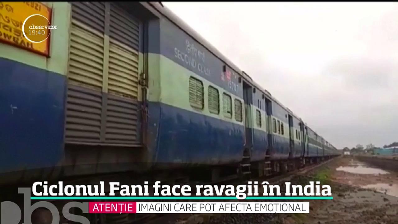 Ciclonul Fani face ravagii &icirc;n India