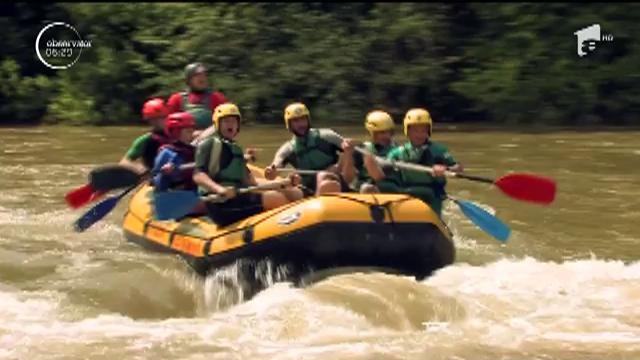 Rafting-ul, alegerea ideală pentru cei care &icirc;și doresc senzații tari