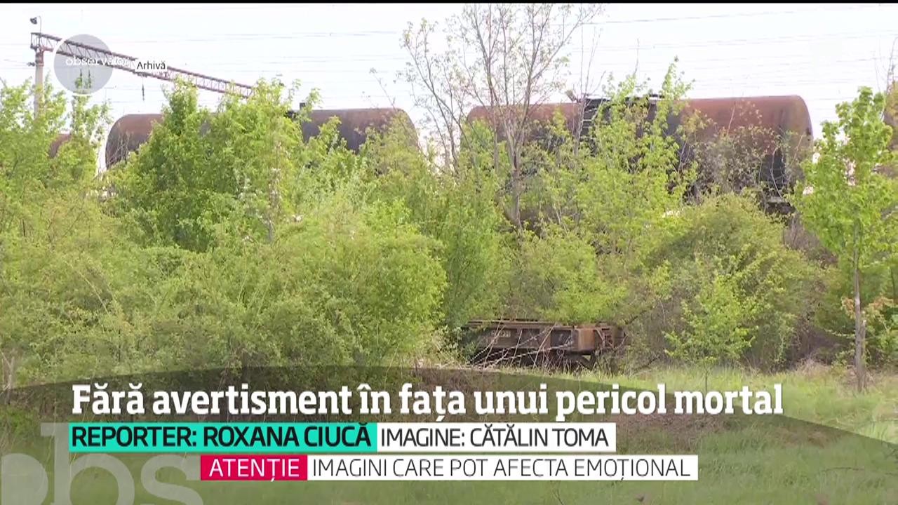 Un băiat de 13 ani, din Bucureşti, s-a urcat pe un vagon de tren şi s-a electrocutat, chiar sub ochii prietenilor săi