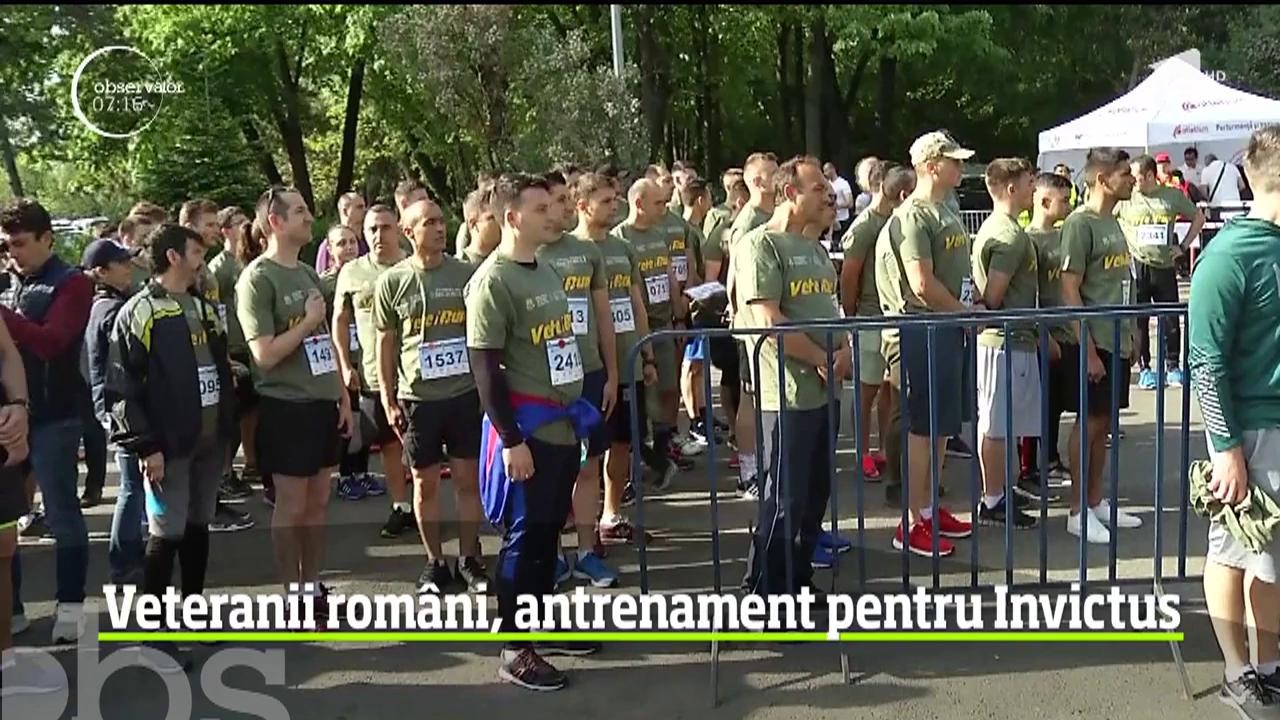 Veteranii rom&acirc;ni, antrenament pentru Invictus