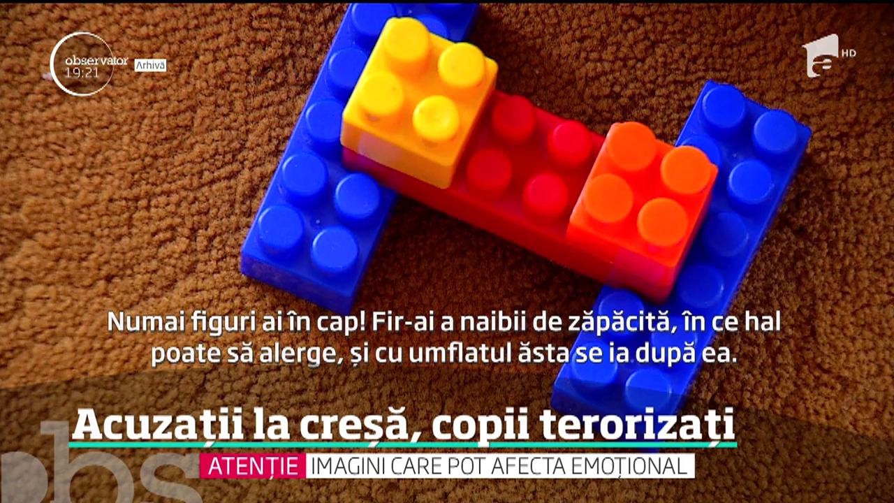 Copii de numai doi ani au fost terorizaţi zilnic la o creşă din Năvodari! Două &icirc;ngrijitoare au fost &icirc;nregistrate &icirc;n timp ce &icirc;i jignesc, &icirc;i ameninţă şi chiar &icirc;i lovesc