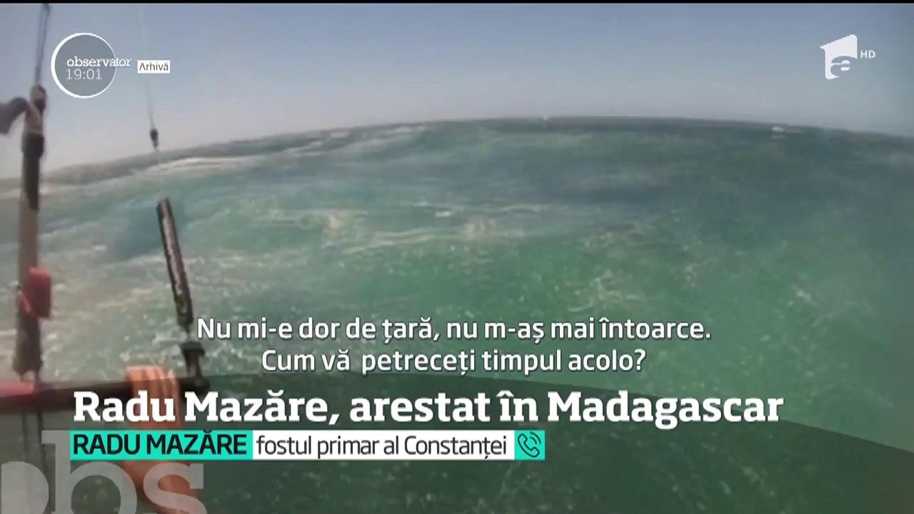 Lovitură pentru Radu Mazăre! Fostul edil din Constanţa a fost arestat &icirc;n Magadascar