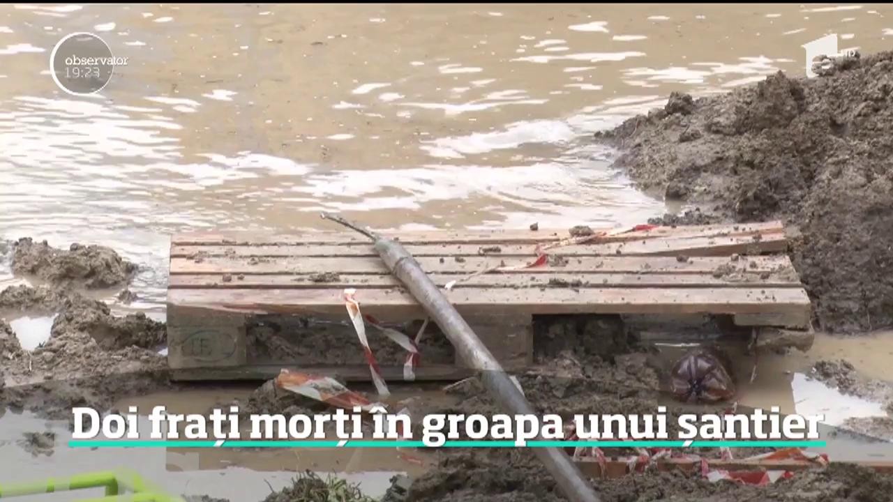 Doi fraţi din D&acirc;mboviţa au murit după ce au căzut &icirc;ntr-o groapă neasigurată