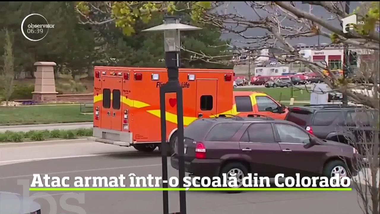 Atac armat &icirc;ntr-o şcoală din oraşul american Denver