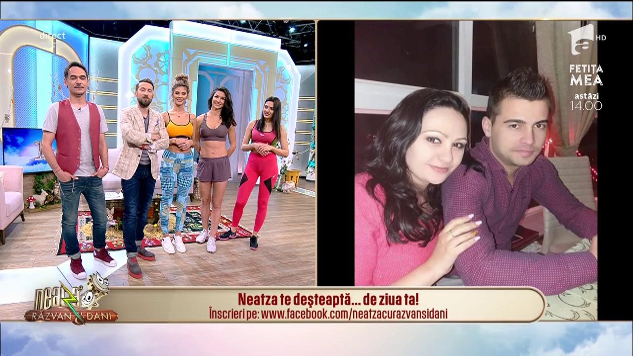 Neatza te deşteaptă... de ziua ta! La mulți ani, Cosmina!