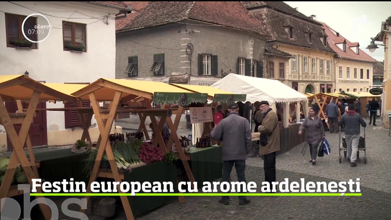 Cu ochii &icirc;ntregii lumi aţintiţi asupra sa, Sibiul demonstrează că merită şi titlul de capitala gastronomică a Europei