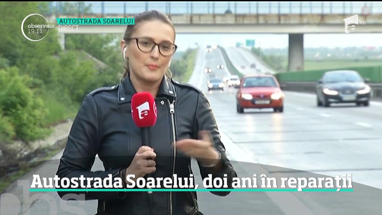 Tronsonul din Autostrada Soarelui care a ajuns o bombă cu ceas pentru şoferi intră, &icirc;n sf&acirc;rşit, &icirc;n reparaţii capitale