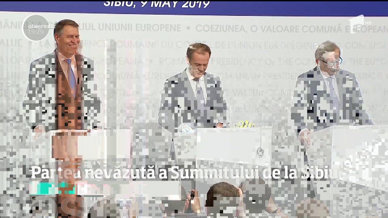 Summit-ul de la Sibiu s-a &icirc;ncheiat cu aprecieri şi mesaje impresionante din partea liderilor europeni