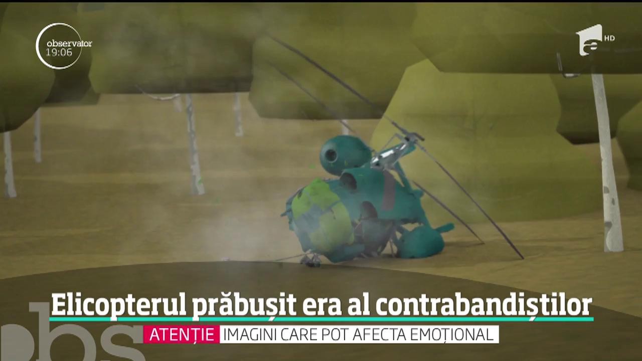 Elicopterului rusesc găsit prăbuşit &icirc;n Maramureş era al contrabandiștilor