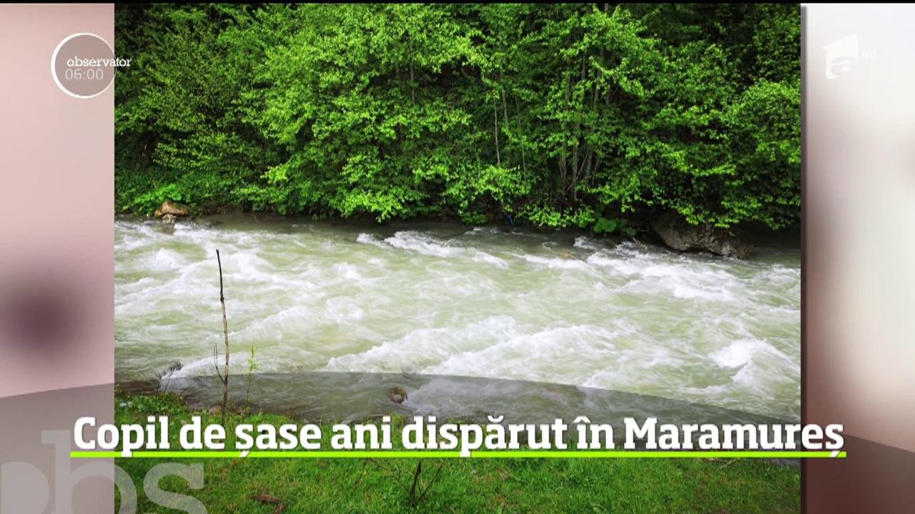 Este alertă &icirc;n Maramureş, unde o fetiţă de şase ani, din comuna Repedea, este de negăsit