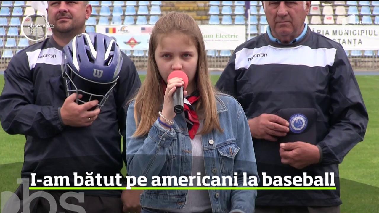 La Constanţa a avut loc un meci de baseball &icirc;ntre americani şi echipa Rom&acirc;niei, pe care, culmea, rom&acirc;nii l-au c&acirc;ştigat