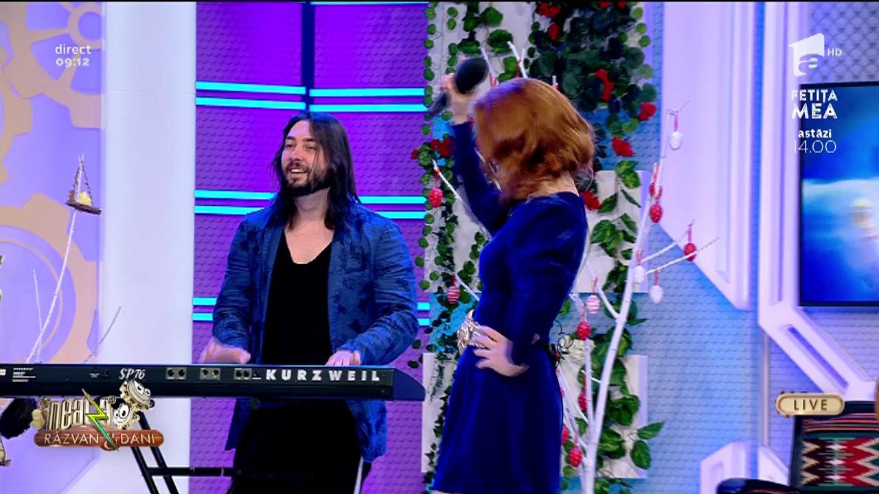 Elena Gheorghe c&acirc;ntă LIVE, la Neatza, un colaj muzical de excepție