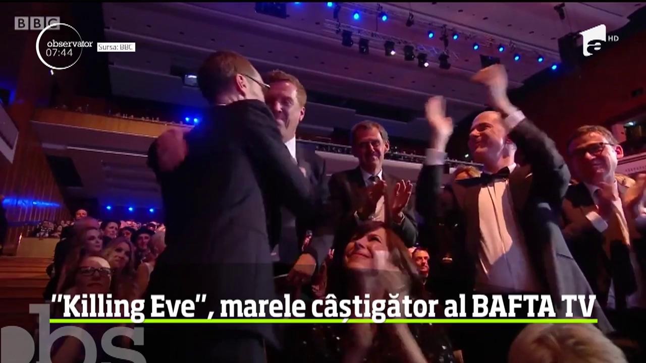 Academia de Film şi Televiziune Britanică a desemnat c&acirc;ştigătorii premiilor BAFTA pentru televiziune