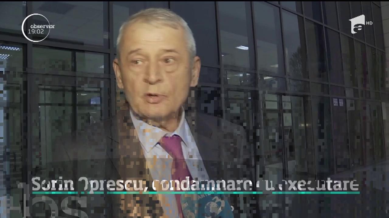Sorin Oprescu, condamnat la peste patru ani de &icirc;nchisoare cu executare
