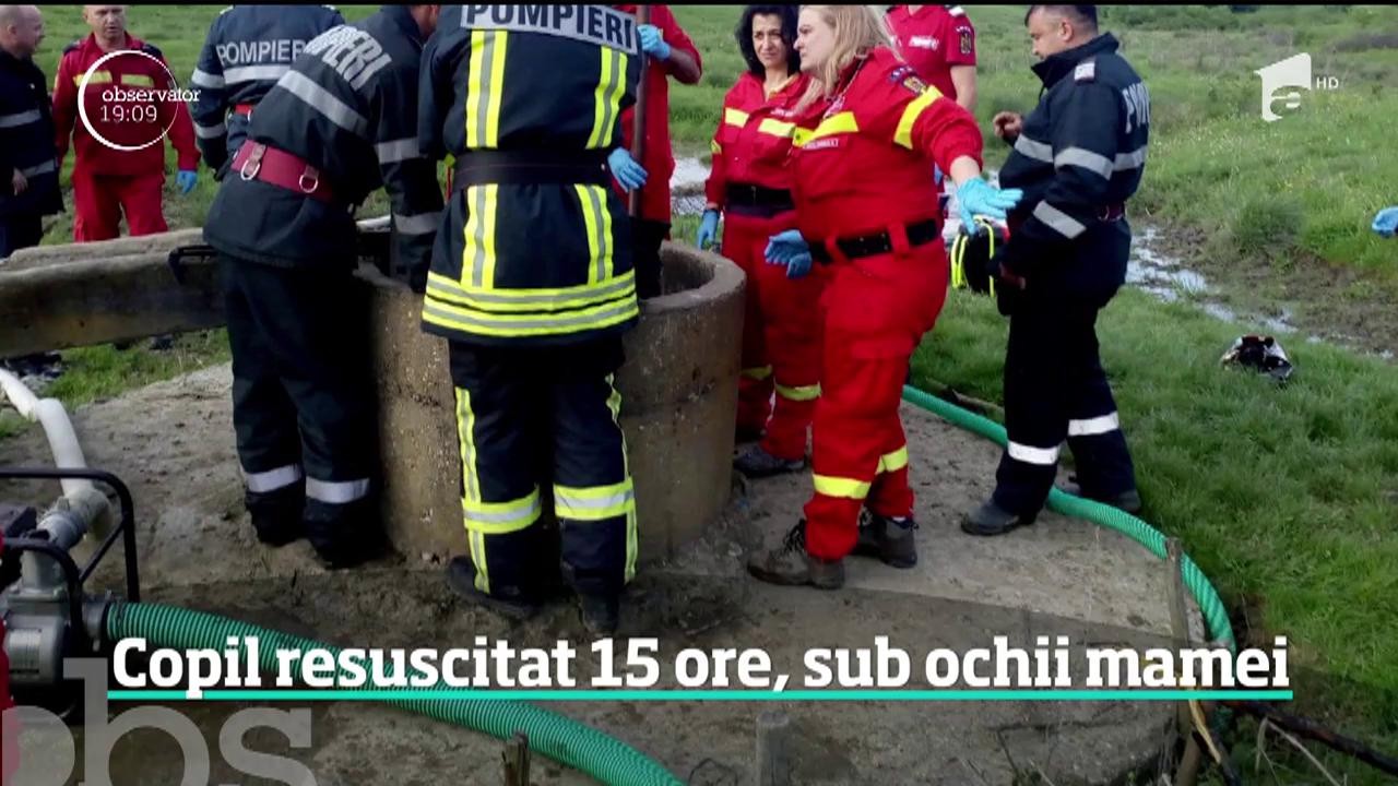 Copil resuscitat 15 ore, după ce a căzut &icirc;ntr-un puţ