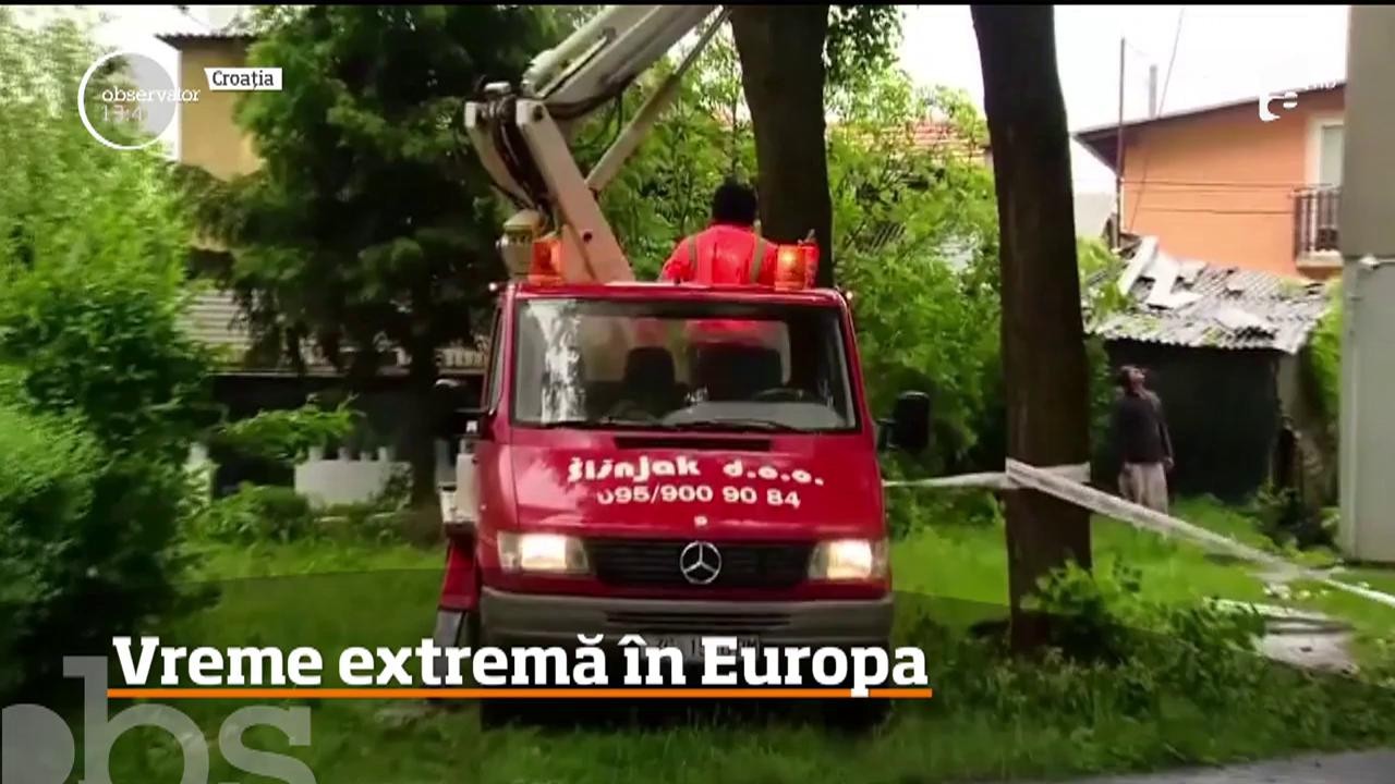 Vremea extremă face ravagii &icirc;n Europa