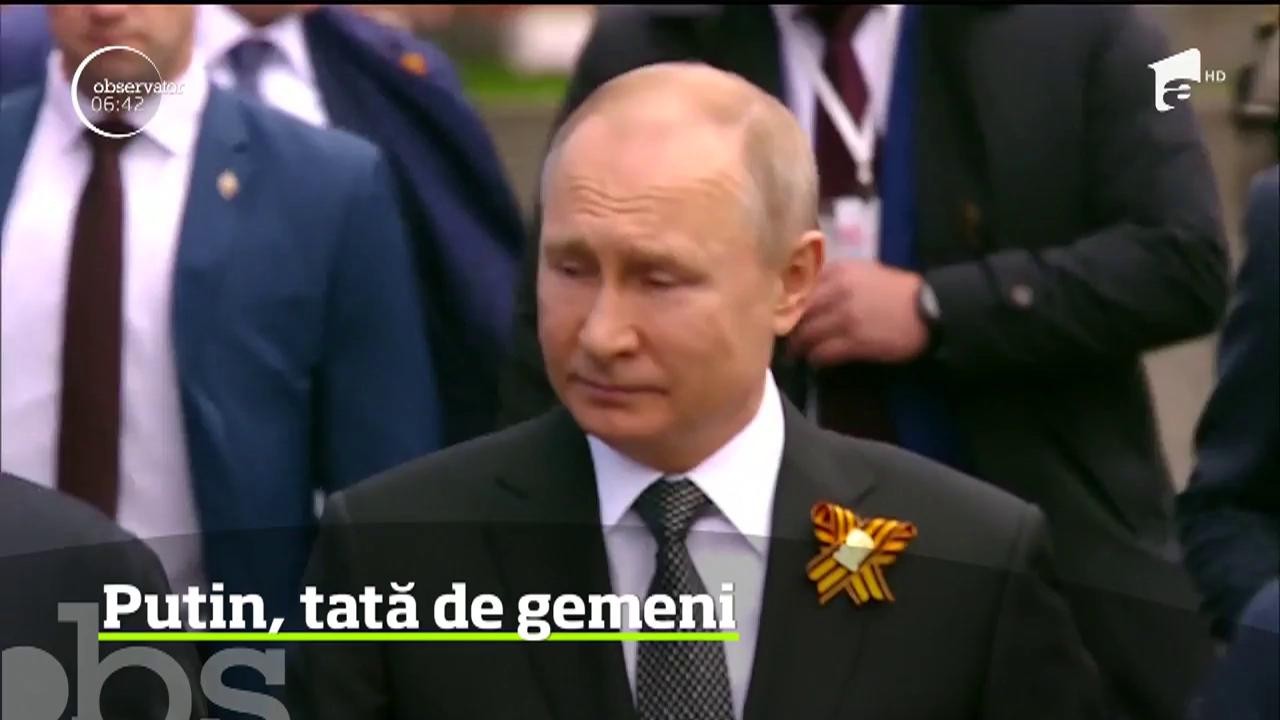 La 66 de ani, Vladimir Putin şi-a văzut visul &icirc;mplinit. Are băieţi gemeni