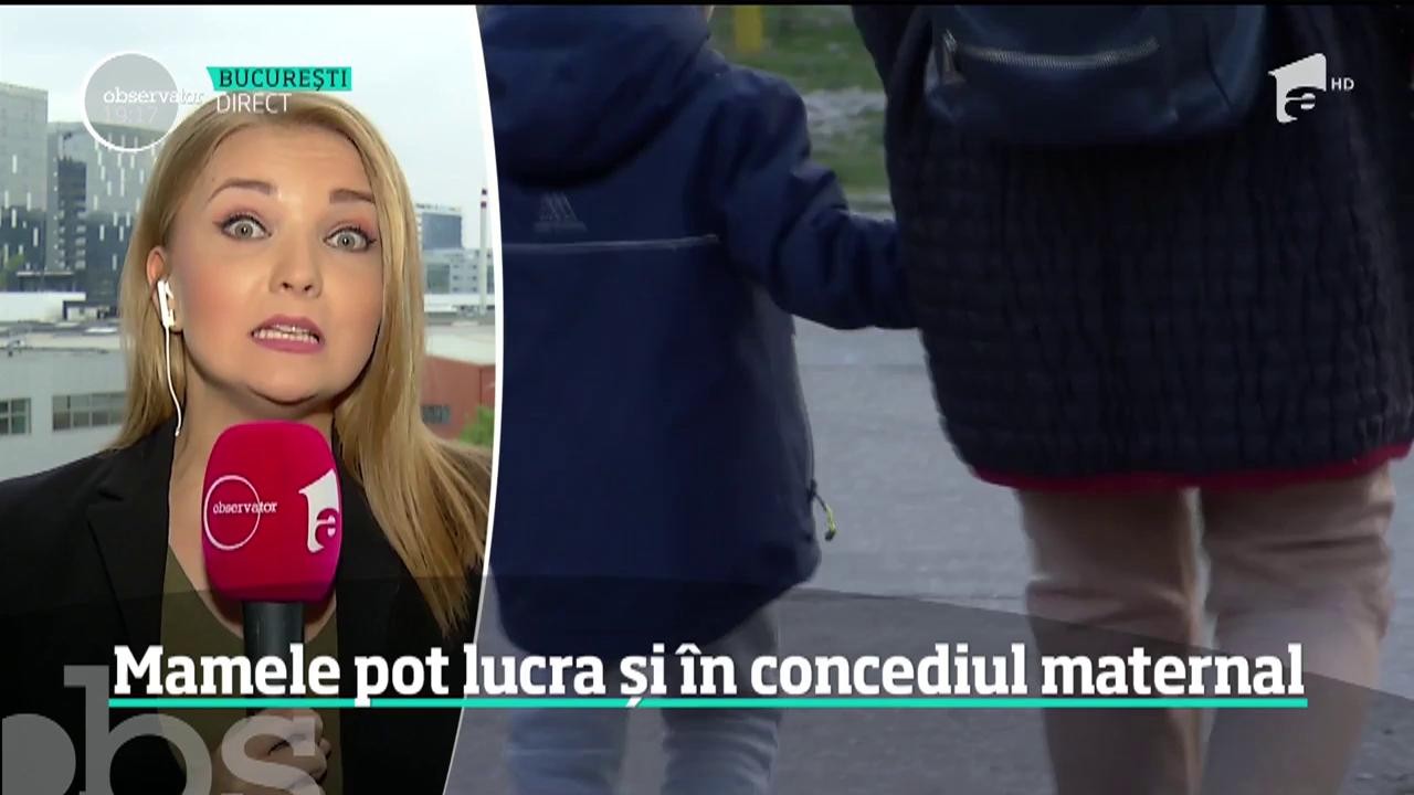 Se schimbă legea. Mamele vor putea lucra și &icirc;n concediul maternal