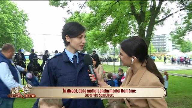 Neatza cu Răzvan și Dani. Școala Altfel la Jandarmeria Rom&acirc;nă. Copiii au venit să-și vadă idolii