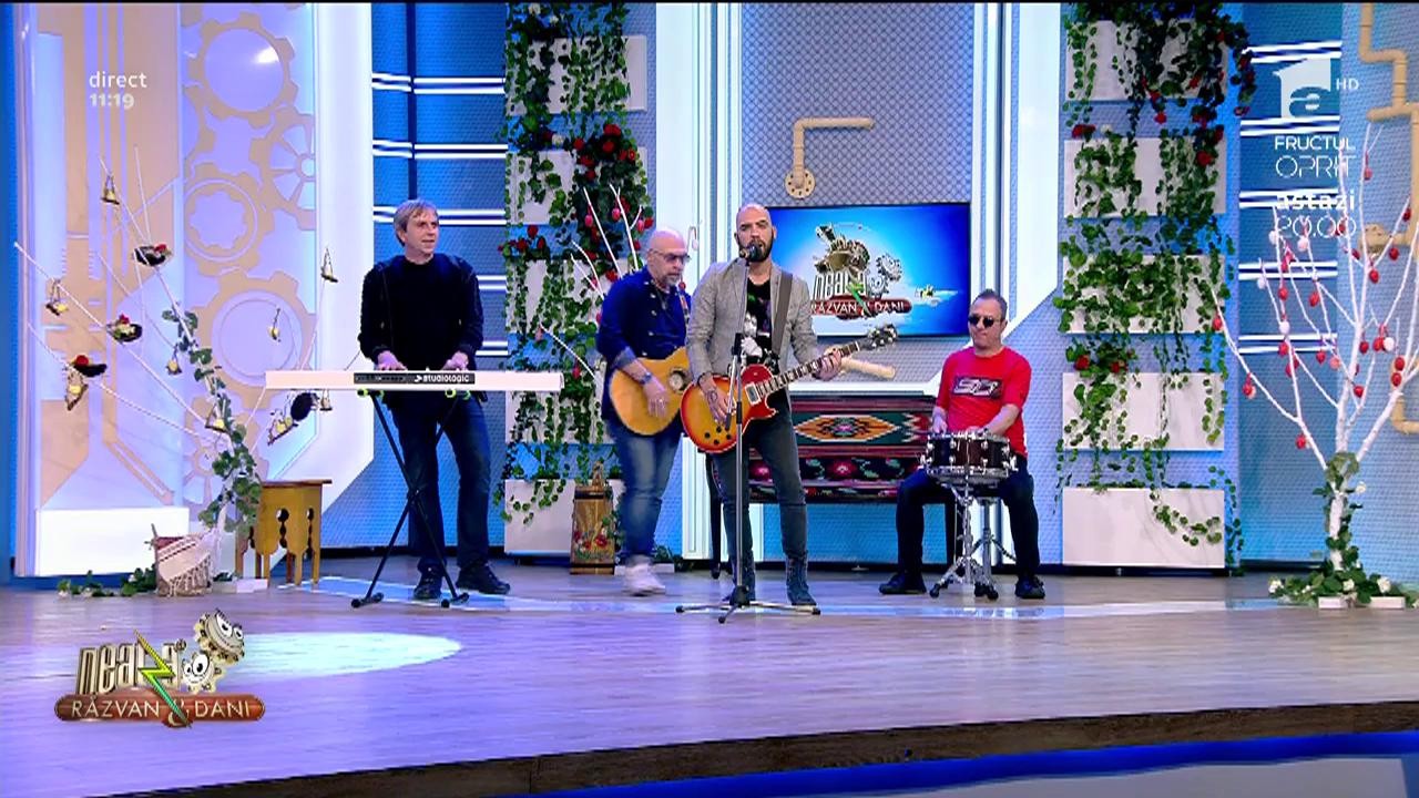 Neatza cu Răzvan și Dani. VH2 c&acirc;ntă melodia Nu mă opri