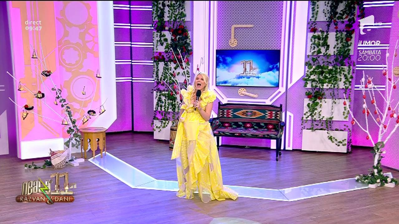 Ianna Novac c&acirc;ntă, Neatza cu Răzvan și Dani, melodia Canto della terra