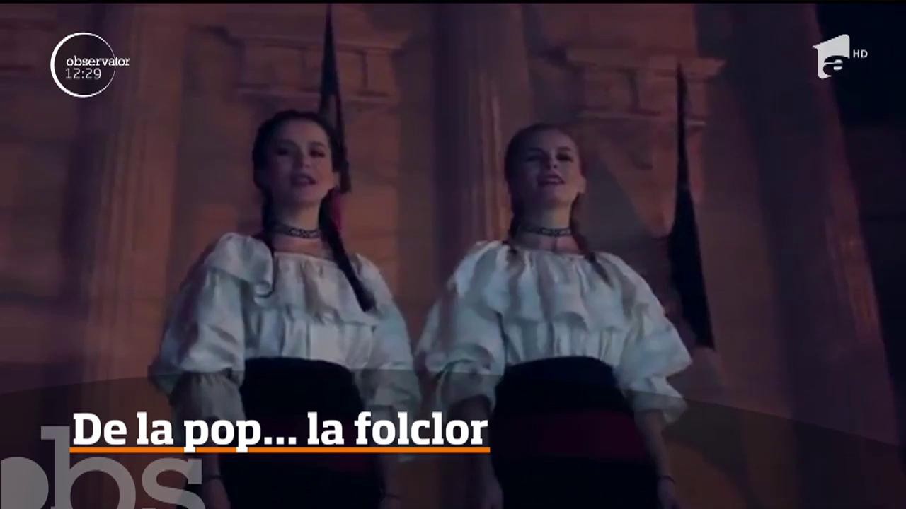 Suzana şi Daciana, gemenele folclorului maramureşean, au făcut un cover de succes melodiei"Djadja"