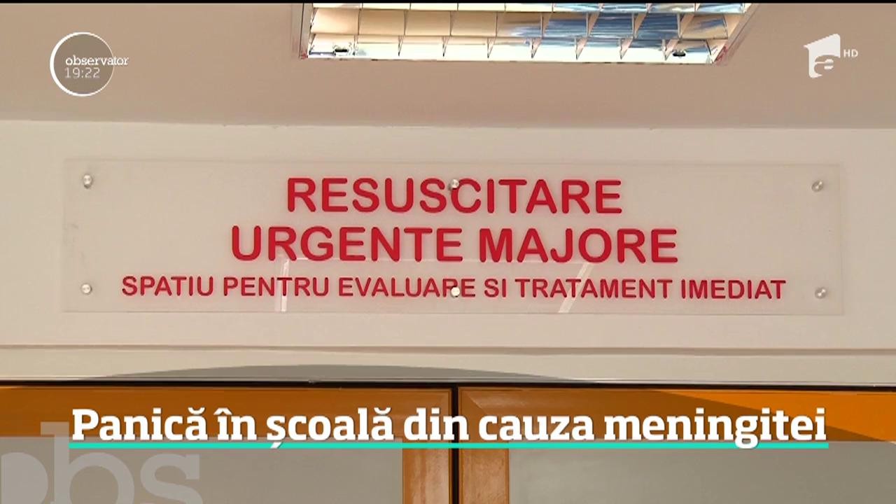 Panică la liceul din Piteşti din cauza meningitei. O elevă de 16 ani este &icirc;n stare extrem de gravă