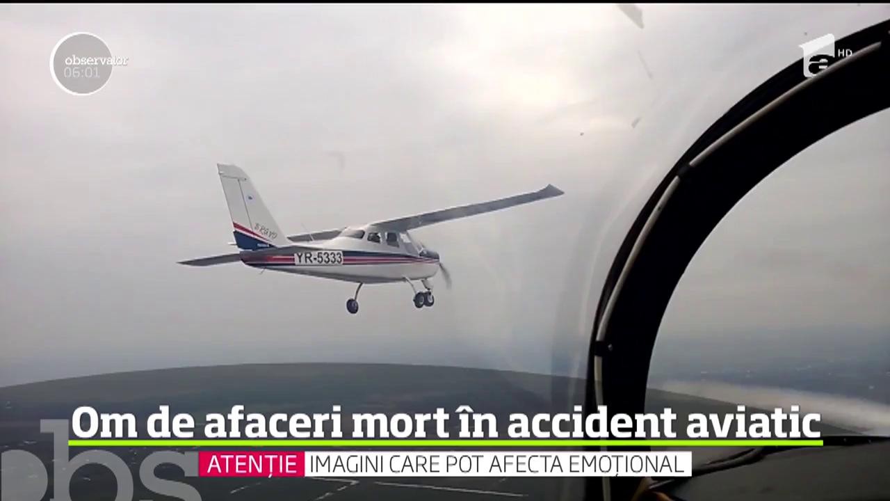 Cei doi oameni de afaceri care au murit &icirc;n accidentul aviatic din Buzău ar fi greşit c&acirc;nd s-au aventurat cu avionul &icirc;ntr-o zonă cu cod galben de vreme rea