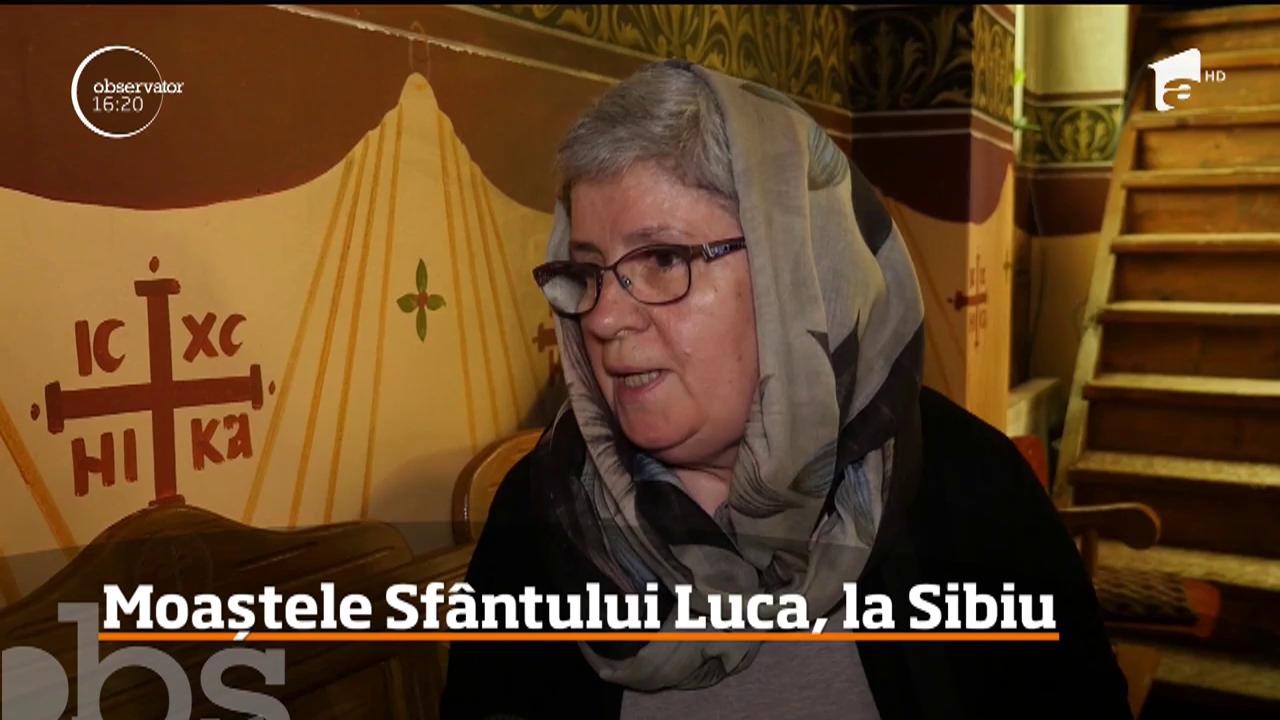 Moaştele Sf&acirc;ntului Luca, la Sibiu