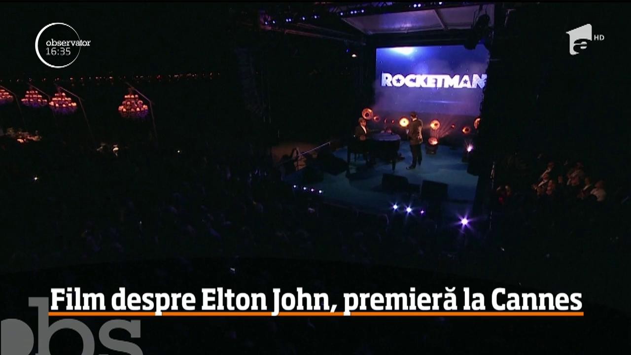 Filmul despre viaţa lui Elton John, premieră la Cannes
