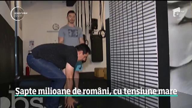 Șapte milioane de rom&acirc;ni au tensiunea mare! Cauzele principale sunt stresul, fumatul şi alimentaţia defectuoasă