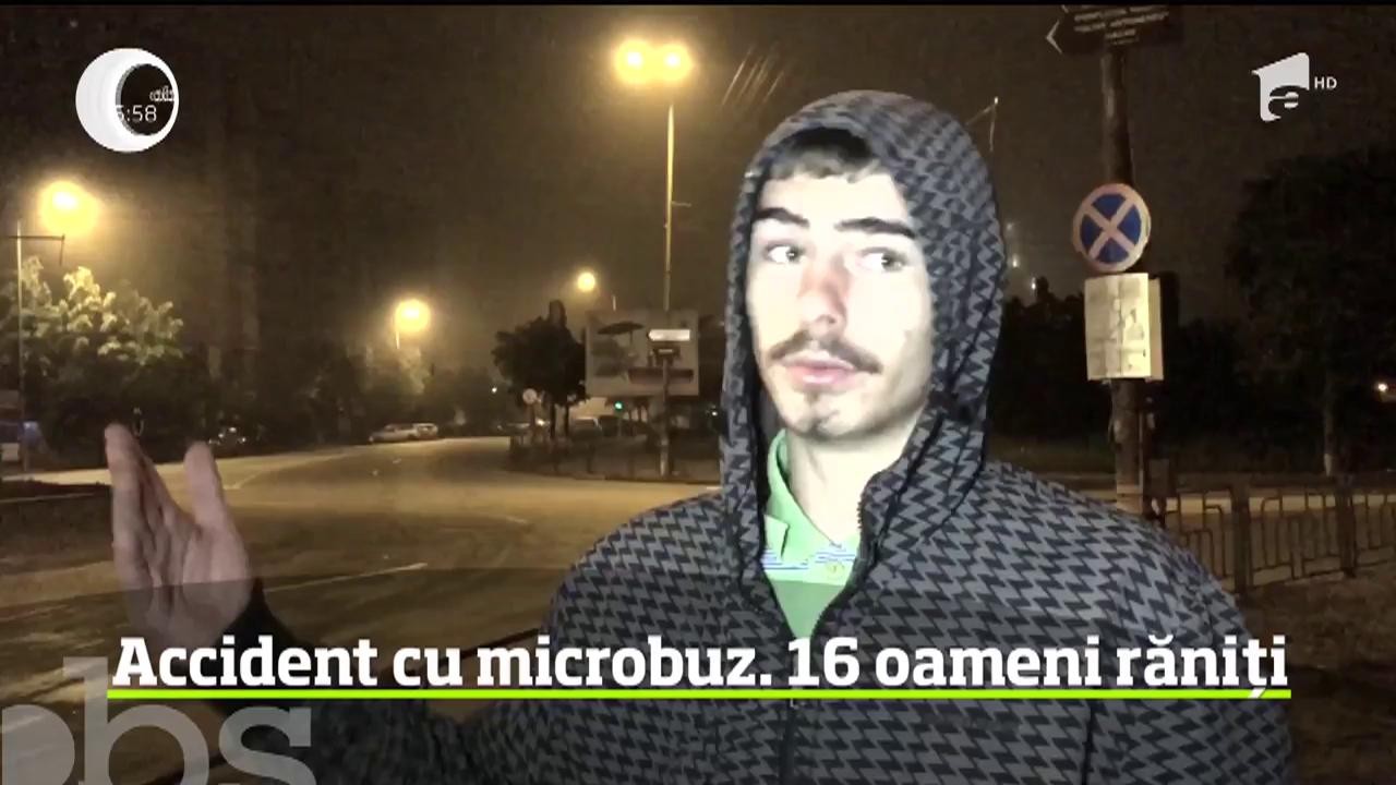 20 de oameni au trecut prin momente de groază, după ce au fost implicaţi &icirc;ntr-un grav accident rutier, &icirc;n Bacău