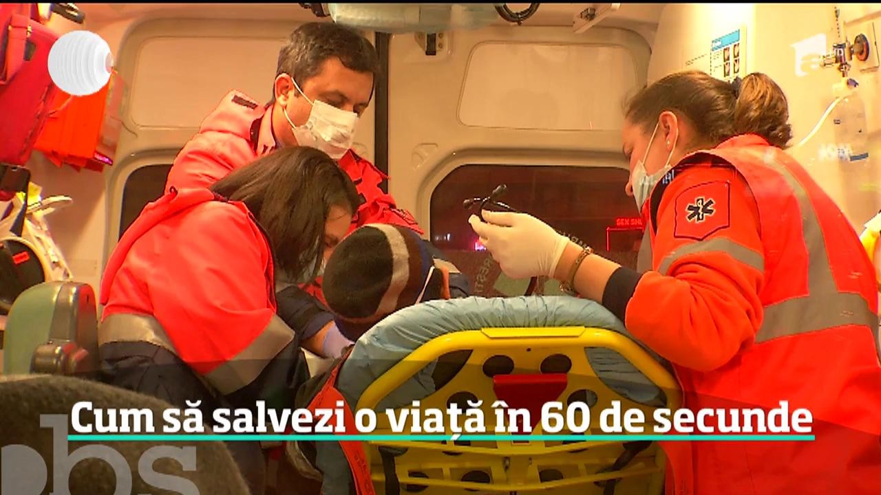 Cum să salvezi o viață &icirc;n 60 de secunde. Mii de rom&acirc;ni au participat la un maraton pentru viaţă şi au &icirc;nvăţat să salveze