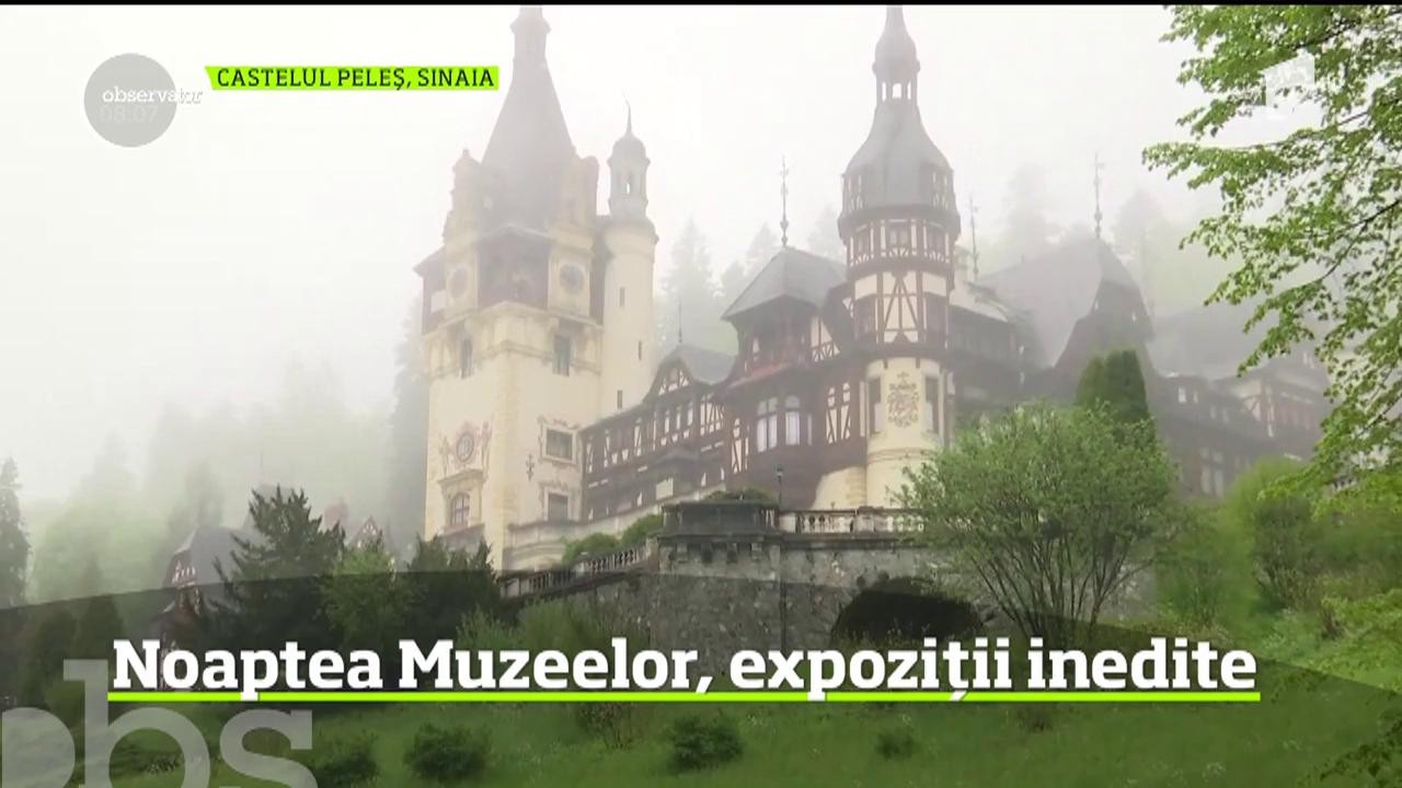 Castelul Peleș &icirc;și așteaptă vizitatorii la Noaptea muzeelor