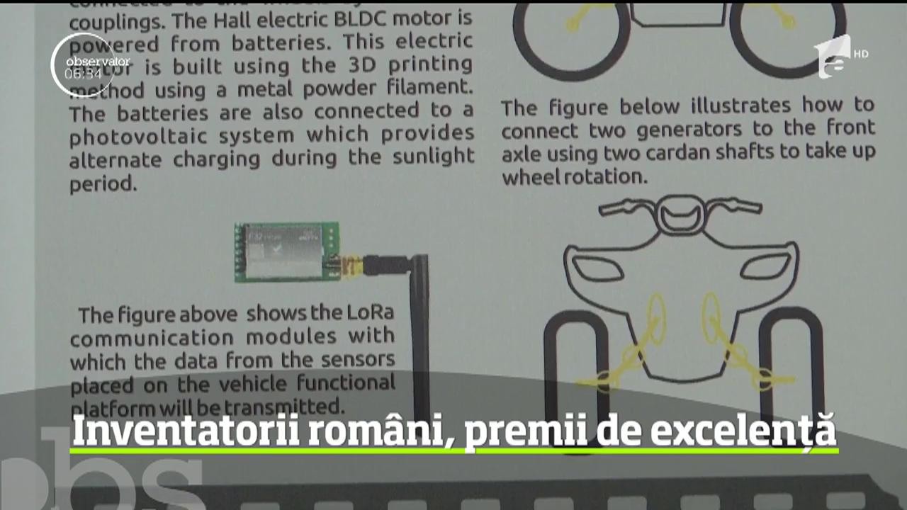 Inventatorii rom&acirc;ni, premii de excelență