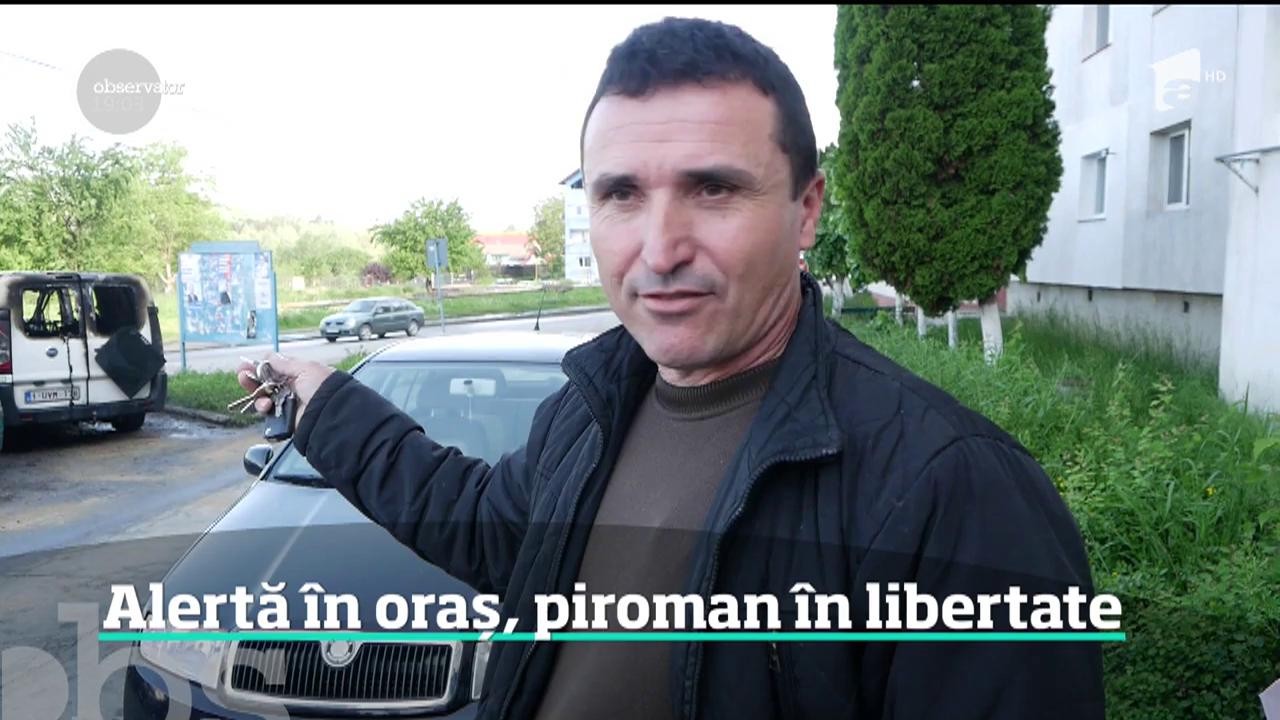 Şase maşini au ars &icirc;ntr-o parcare din Curtea de Argeș