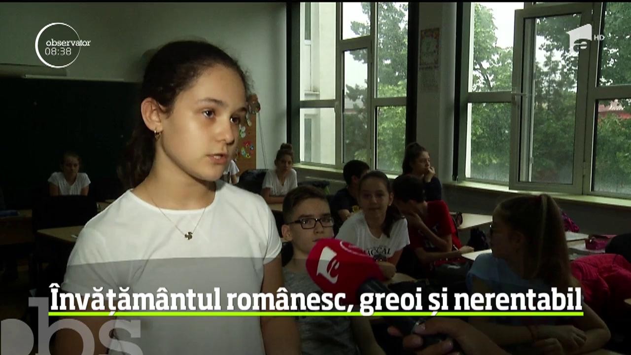 &Icirc;nvățăm&acirc;ntul rom&acirc;nesc, greoi și nerentabil