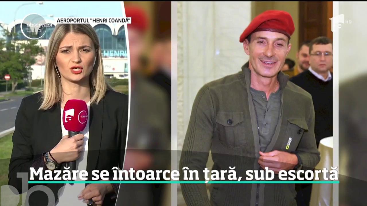 Radu Mazăre se &icirc;ntoarce &icirc;n ţară sub escortă. Fostul edil a fost adus &icirc;n urmă cu puţin timp la aeroportul din capitala Madagascarului