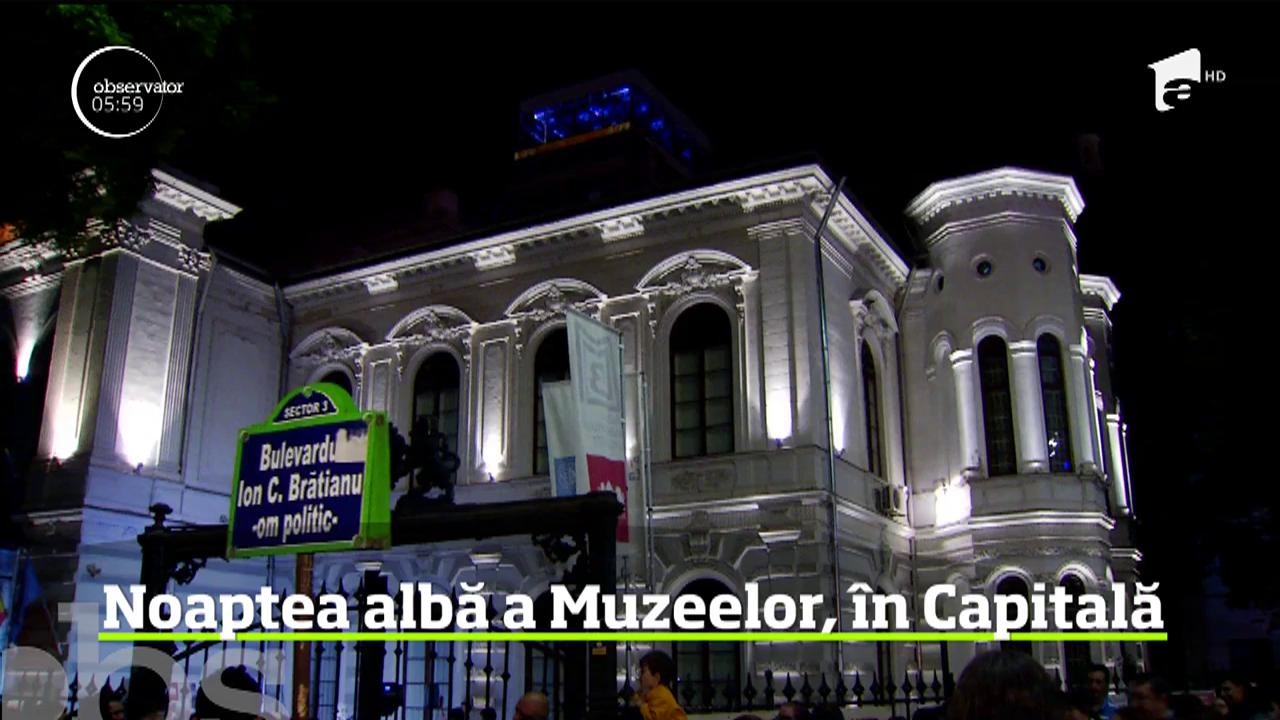 Noaptea albă a Muzeelor, &icirc;n Capitală