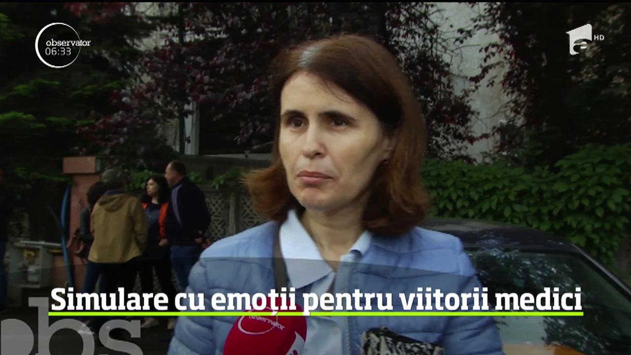 Simulare cu emoții pentru viitorii medici