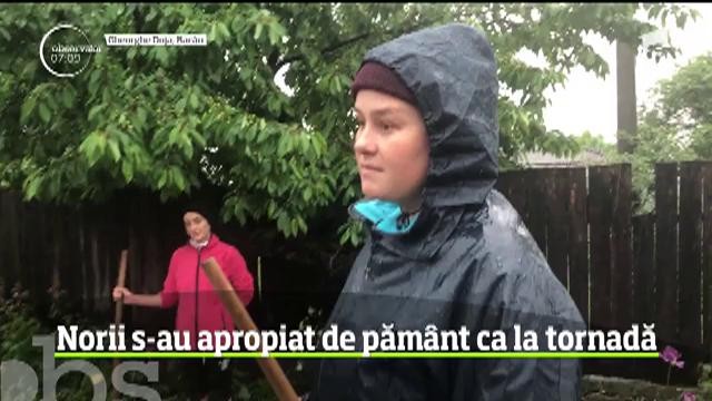 Rom&acirc;nia, &icirc;ntre extremele meteo! Norii s-au apropiat de păm&acirc;nt ca la tornadă