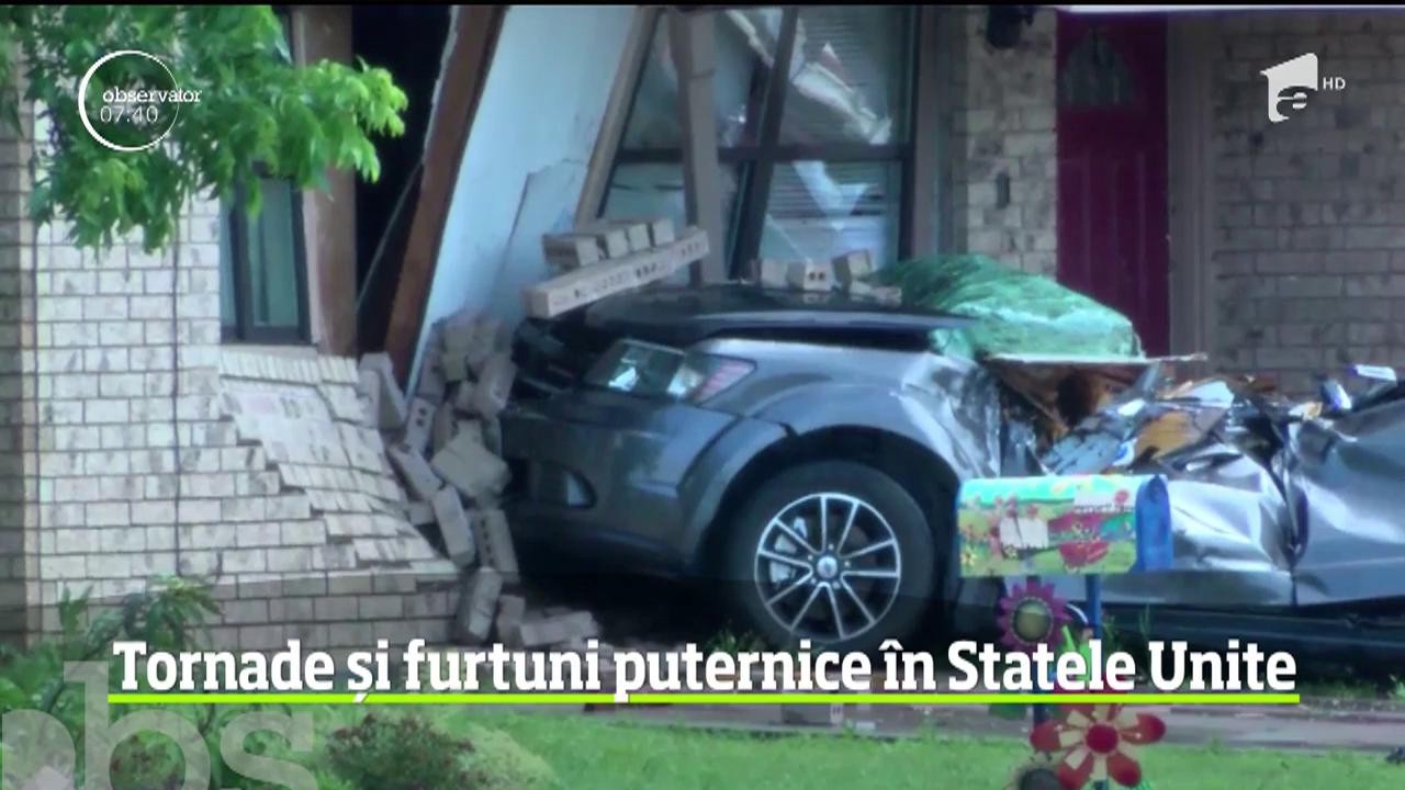 Tornade și furtuni puternice &icirc;n Statele Unite