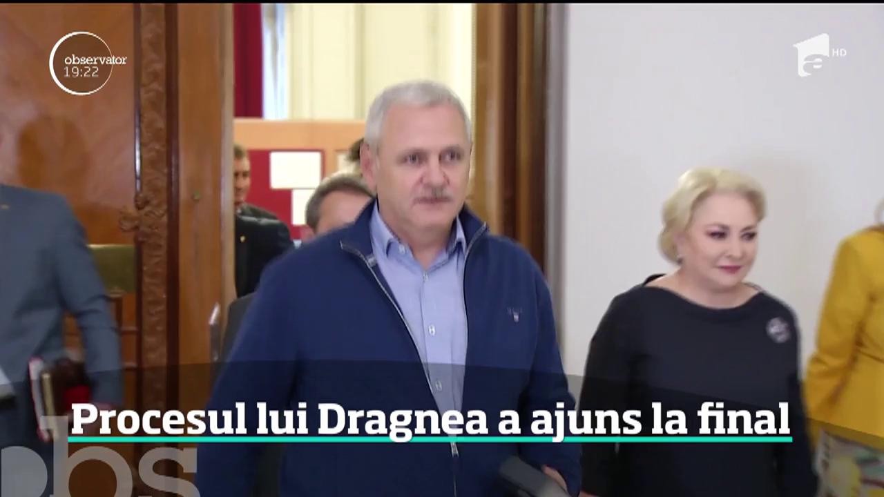 Procesul lui Liviu Dragnea a ajuns final