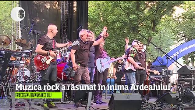 Capitala rock-ului clasic rom&acirc;nesc a fost, pentru o seară, &icirc;n inima Ardealului
