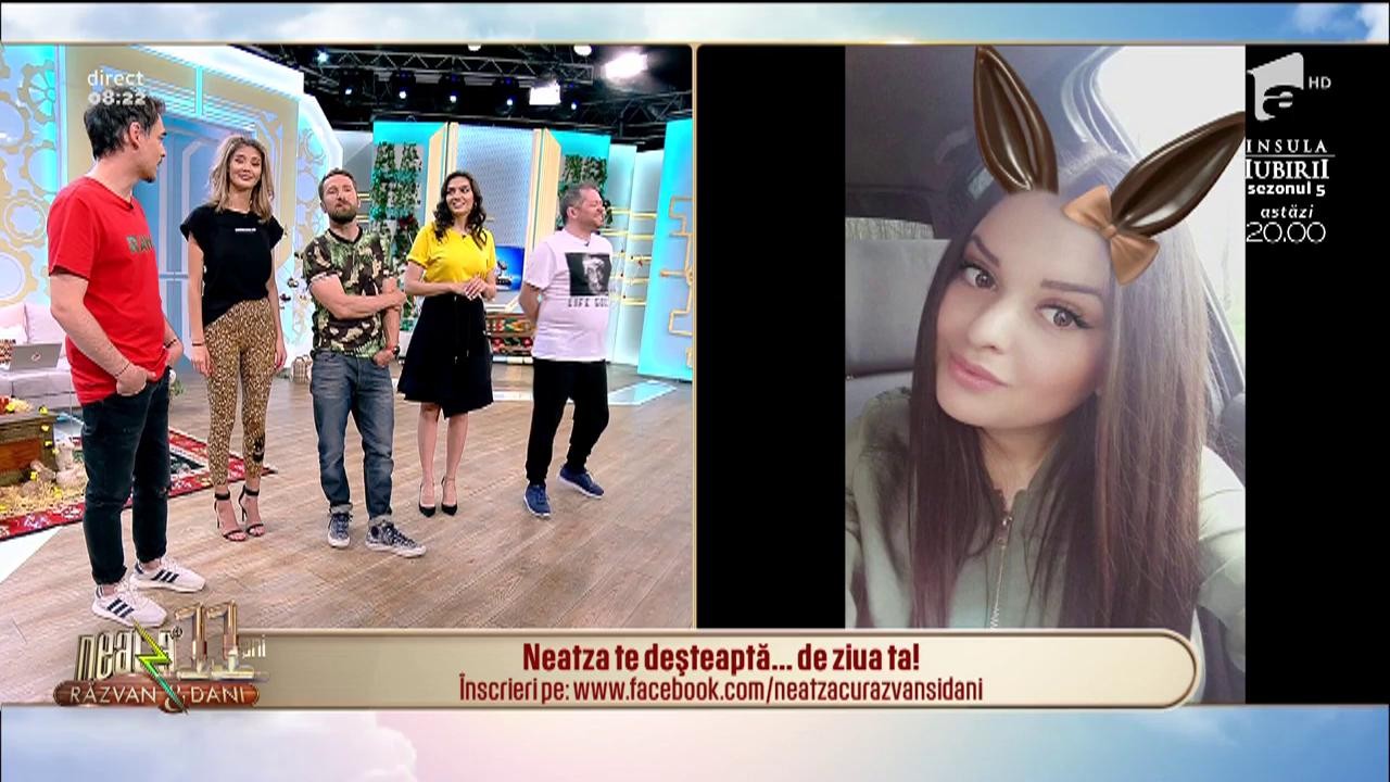 Neatza te deşteaptă... de ziua ta! La mulți ani, Cristina!